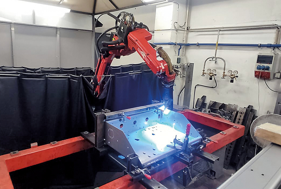 The welding robot will never have to stand still again
